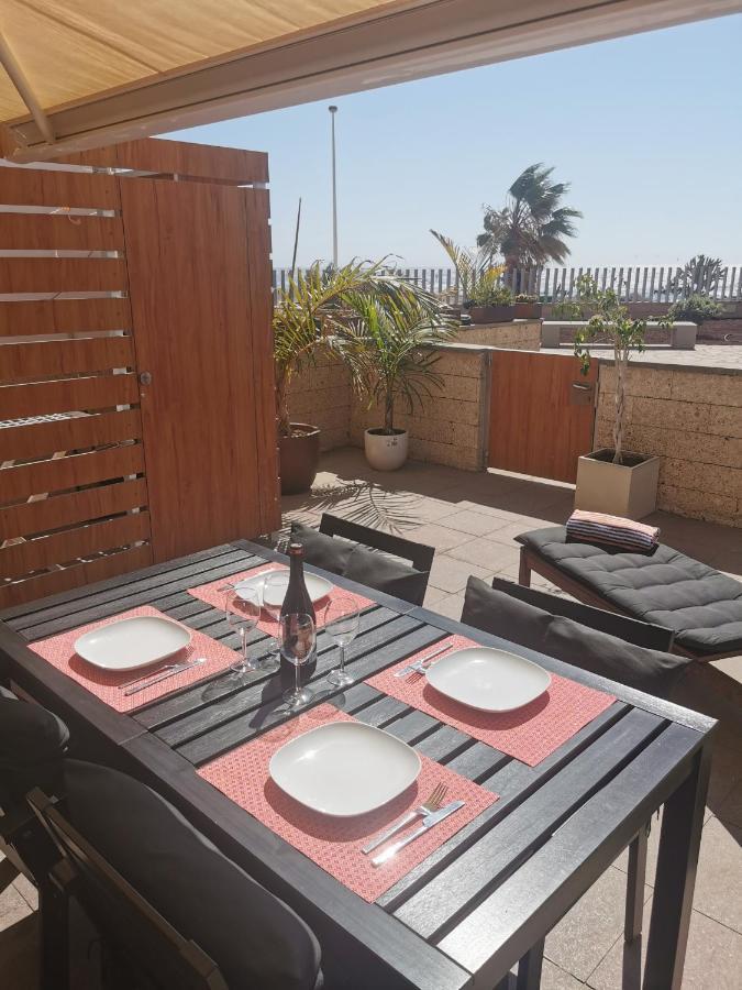 Modern Sea View Duplex With Parking Apartamento El Médano Exterior foto